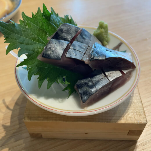 しらはら　しめ鯖